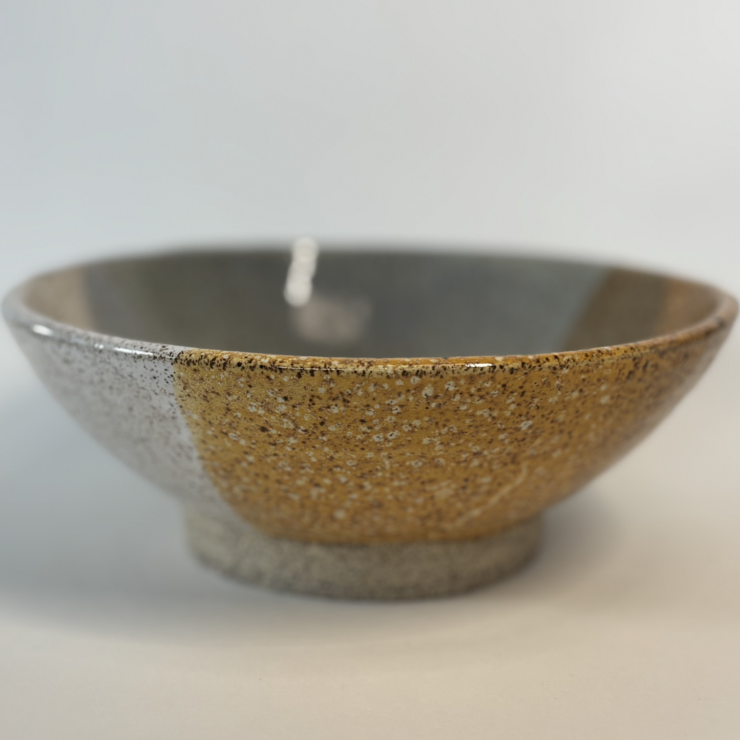 Handcrafted Speckled Stoneware Bowl