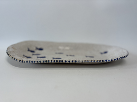 Small School of Fish Stoneware Platter